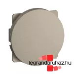 Legrand Céliane vakfedél burkolattal, titánium, Legrand CT0210