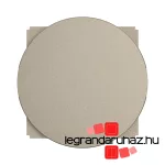 Legrand Céliane vakfedél burkolattal, titánium, Legrand CT0210