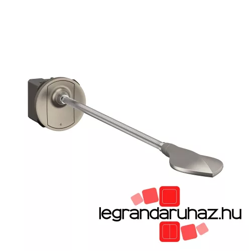Legrand Céliane olvasólámpa kapcsolóval és fényerőszabályzással, titánium, Legrand CT0270