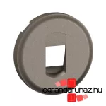Legrand Céliane monó hangszóró csatlakozóaljzat, titánium, Legrand CT0311