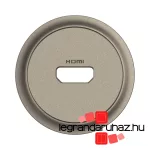 Legrand Céliane HDMI 2.0 burkolat, titánium, Legrand CT0314