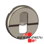 Legrand Céliane 1xRJ45 aljzat burkolat, titánium, Legrand CT0346