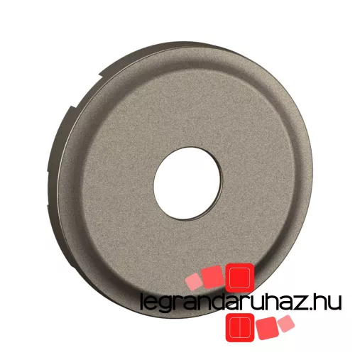 Legrand Céliane TV aljzat burkolat, titánium, Legrand CT0382