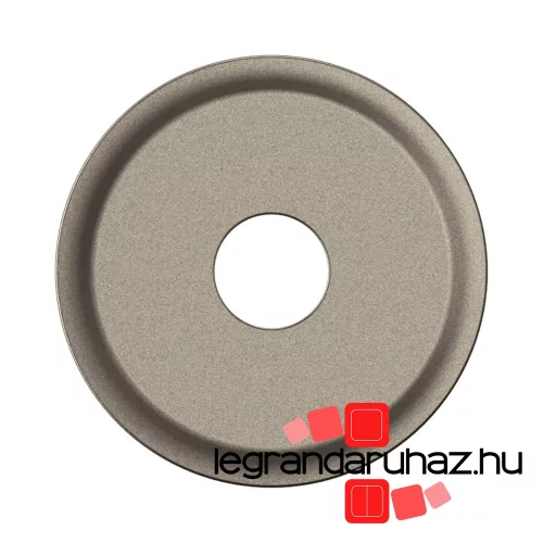 Legrand Céliane TV aljzat burkolat, titánium, Legrand CT0382