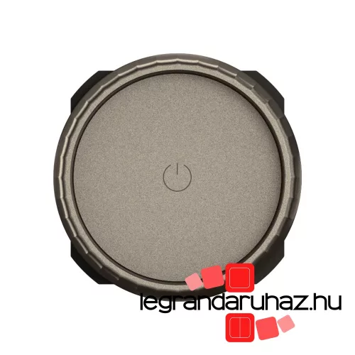 Legrand Céliane forgatógombos fényerőszabályzó nulla vezető nélkül, titánium, Legrand CT0408