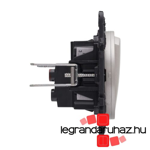 Legrand Céliane kétpólusú kapcsoló 16 AX, titánium CT067020-HK