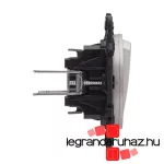 Legrand Céliane váltóérintkezős nyomó, jelzőfénnyel, titánium CT067031JF-HK