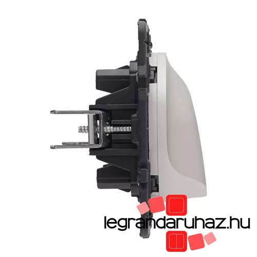 Legrand Céliane kábelkivezető sorkapocs nélkül, titánium CT067181-K