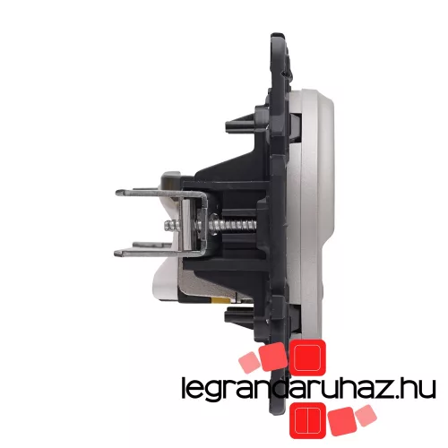 Legrand Céliane 1xRJ45 Cat. 6A UTP csatlakozóaljzat, titánium CT067347-K
