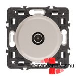 Legrand Céliane TV aljzat, végzáró, 1,5 dB, titánium CT067382-HK