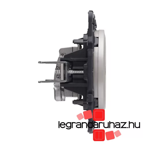 Legrand Céliane TV aljzat, átmenő, 14 dB, titánium CT067386-K