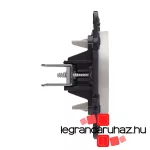 Legrand Céliane vakfedél, titán burkolattal, Legrand CT068443-K