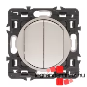   Legrand Céliane csillárkapcsoló 10 AX, titánium CT2X067002-HK
