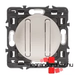 Legrand Céliane csillárkapcsoló 10 AX, titánium CT2X067002K-CS