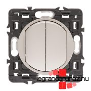   Legrand Céliane kettős egypólusú nyomó, titánium CF2X067032-HK