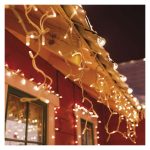 EMOS D2CW04, Profi LED sorolható füzér, villogó – jégcsapok, 3 m, kültéri, meleg fehér