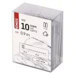 EMOS LED nano fényfüzér, hideg fehér, 0,9 m, 2x AA elemes, beltéri, D3AC06