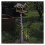 EMOS D3AM01 LED karácsonyi nano fényfüzér, zöld vezeték, 4 m, többszínű