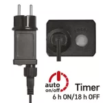 EMOS D3AM02 LED karácsonyi nano fényfüzér, 7,5 m, többszínű, zöld kábel