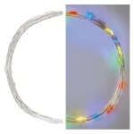 EMOS D3AM04 többszínű LED nano fényfüzér, 1,9 m, elemes, időzítős