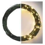 EMOS D3AW05 LED nano fényfüzér, 15 m, meleg fehér, zöld kábel