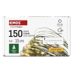 EMOS D3AW05 LED nano fényfüzér, 15 m, meleg fehér, zöld kábel