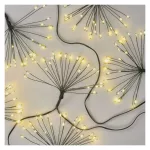 EMOS NANO LED fényfüzér fürtökkel, 8 m, meleg fehér, beltéri, D3AW11