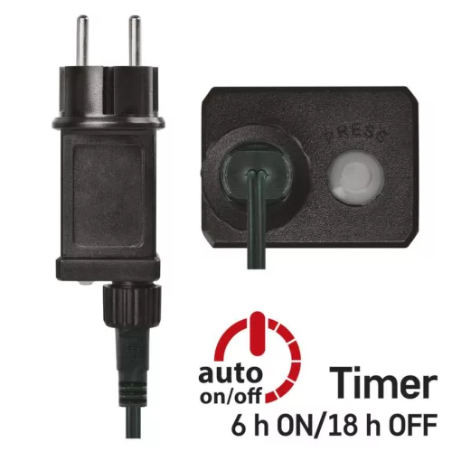 EMOS NANO LED fényfüzér fürtökkel, 8 m, meleg fehér, beltéri, D3AW11