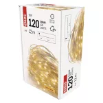 EMOS D3AW15 LED karácsonyi drop fényfüzér, 12 m, meleg fehér, időzítővel