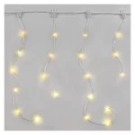 EMOS DROP LED jégcsap fényfüzér, meleg fehér, 1,7 m, D3CW01