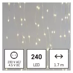 EMOS DROP LED fényfüggöny 1,7x2 m, meleg fehér, kültéri és beltéri, D3EW01