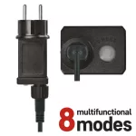 EMOS DROP LED fényfüggöny 1,7x2 m, meleg fehér, kültéri és beltéri, D3EW01