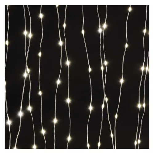 EMOS D3EW03 LED drop fényfüggöny 2,9x1,5 m, meleg fehér, kültéri és beltéri