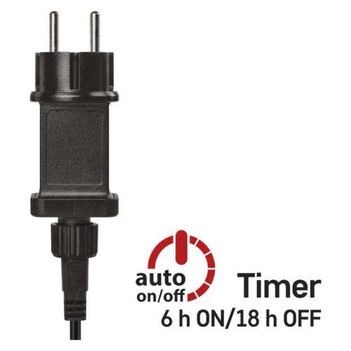 EMOS D4AA03, LED karácsonyi fényfüzér, 12 m, kültéri és beltéri, RGB, távirányító, programok, időzítő