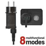 EMOS D4CW01 LED karácsonyi jégcsap fényfüzér, 3,6 m, meleg fehér
