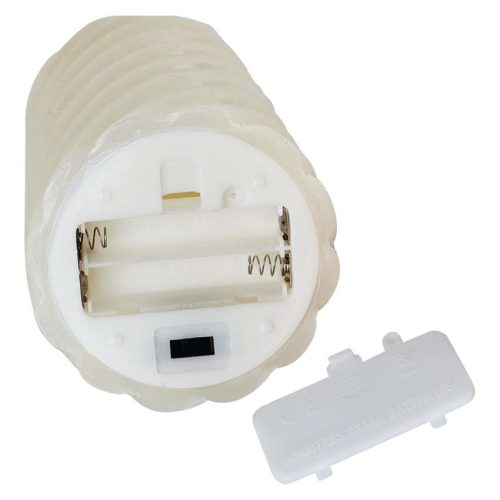 EMOS DCCV17, LED dekoráció – viaszgyertya 17 cm, 2x AAA, beltéri, meleg fehér, 2 db, távirányító