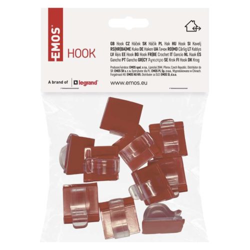 EMOS DCH001, Öntapadó kampó – egyszerű, belső