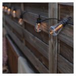 EMOS DCPV02, LED lánc napelemmel - 10x party égő, 5 m, kültéri és beltér, vintage