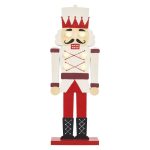 EMOS DCWW38, LED Diótörő katona, 29 cm, 1x CR2032, meleg fehér