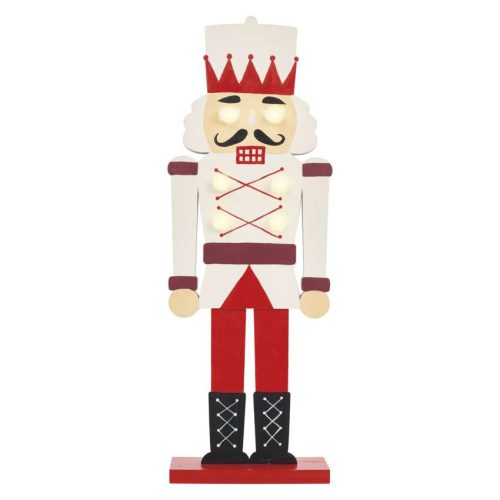 EMOS DCWW38, LED Diótörő katona, 29 cm, 1x CR2032, meleg fehér