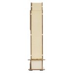 EMOS DCWW39, LED-es fa karácsonyi tájkép, 23,5 cm, 2x AA, beltéri, meleg fehér, időzítő