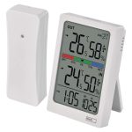 EMOS E0558W, Digitális hőmérő páratartalom-mérővel, vezeték nélküli érzékelővel, óra, dátum E0558W