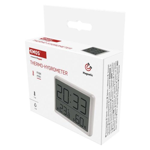 EMOS E6210, Hő- és nedvességmérő E6210