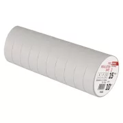 EMOS F61511, Szigetelőszalag 15/10 fehér 10db