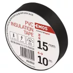 EMOS F61512, Szigetelőszalag 15/10 fekete 10db