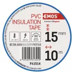 EMOS F61514, Szigetelőszalag 15/10 kék 10db
