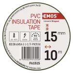 EMOS F61515, Szigetelőszalag 15/10 zöld-sárga 10db