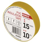 EMOS F61516, Szigetelőszalag 15/10 sárga 10db
