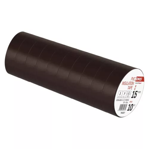 EMOS F61517, Szigetelőszalag 15/10 barna 10db