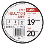 EMOS F61922, Szigetelőszalag 19/20 fekete 10db